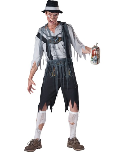 Zombie Beiers kostuum voor heren - Premium - Verkleedkleding - XL