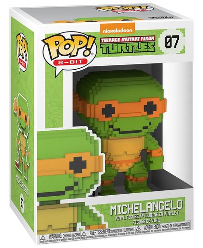 Teenage Mutant Ninja Turtles Michelangelo - 8-Bit Vinylfiguur 07 Verzamelfiguur standaard