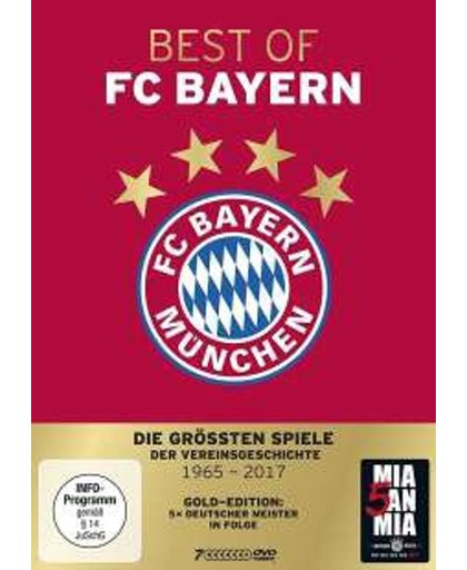 Best of FC Bayern - Die grössten Spiele der Vereinsgeschichte 1965-2017 (Gold Edition)