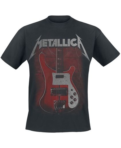 Metallica Cliff Bass T-shirt zwart