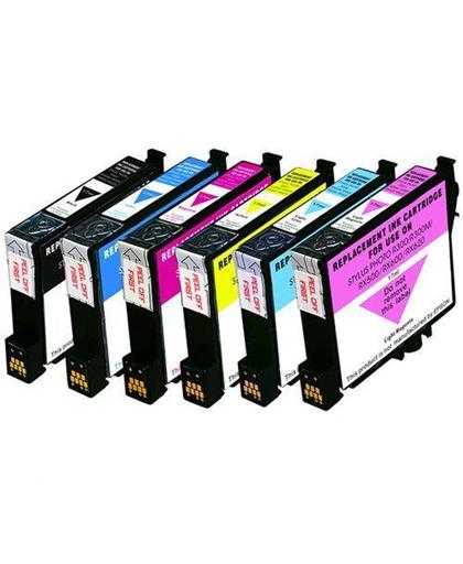 Epson T0481-T0486 multipack 6 cartridges (compatible)