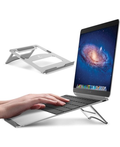 Aluminium laptop, notebook en tablet Standaard - voor MacBook, iPad en diverse laptops