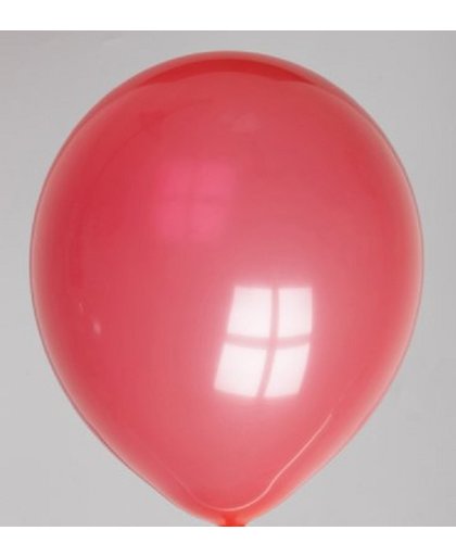 100 gewone ballonnen 30 cm rood