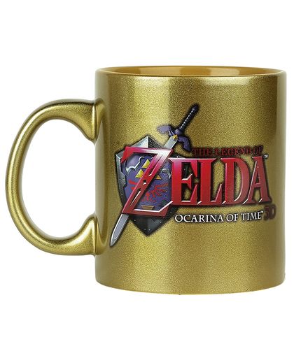 The Legend Of Zelda Ocarina Of Time Mok goud
