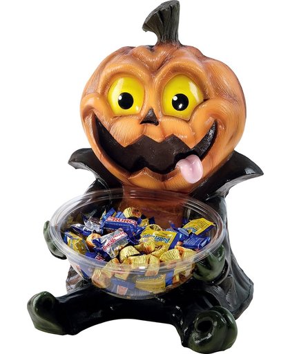 Snoepjes pot pompoen voor Halloween - Feestdecoratievoorwerp - One size