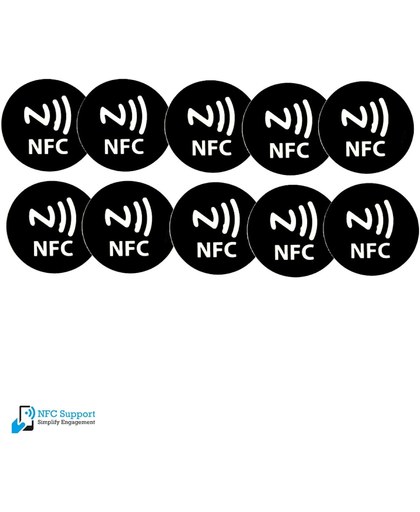 NFC Tags Zwart voor iOS en Android
