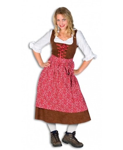 Oktoberfest Lange tiroler jurk 42 (xl)