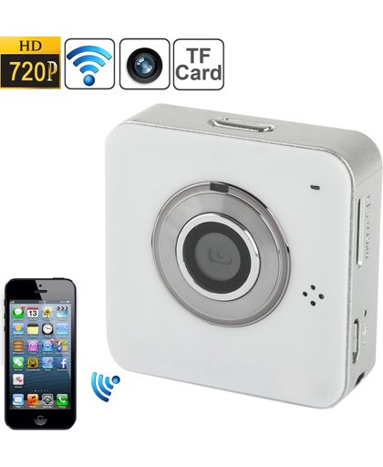 HD 720P WIFI Camera voor iPhone 5 / iPhone 4 & 4S / iPad mini / mini 2 Retina / New iPad / iOS 4.0 or later / Android 2.2 or later Device, Support TF Cardwit