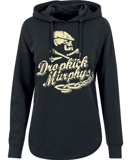 Dropkick Murphys Scally Skull Ship Girls trui met capuchon zwart