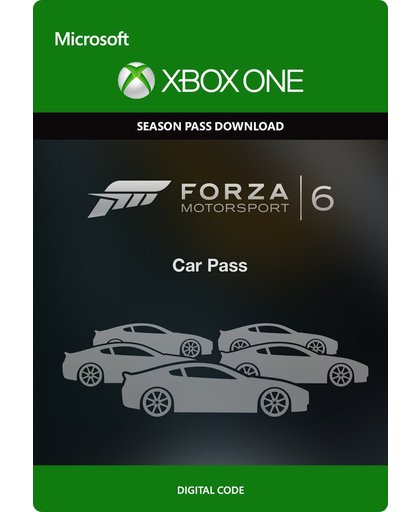 Forza Motorsport 6: Car Pass - Season Pass - Xbox One
