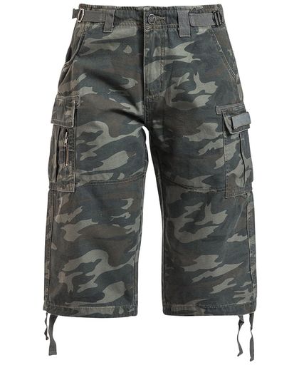 Black Premium by EMP Army Vintage Shorts Girls broek (kort) camouflage
