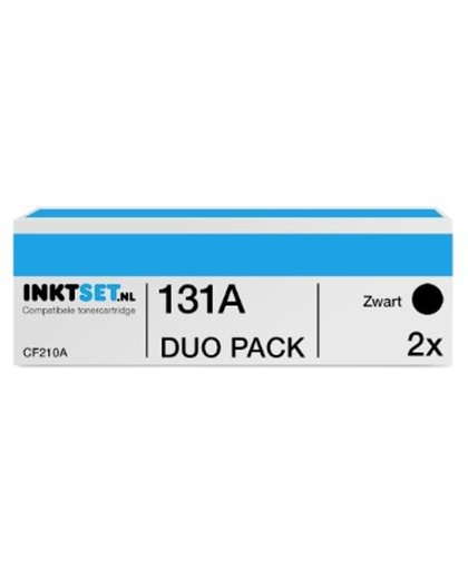 Jamos - Tonercartridges / Alternatief voor de HP 131A (CF210A) Toner Zwart Duo Pack