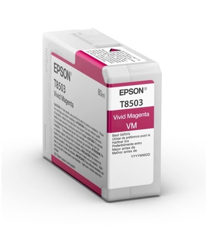 Epson T850300 inktcartridge Helder magenta 80 ml