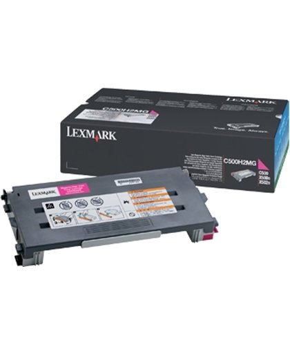 Lexmark X50x, C500n 3K magenta tonercartridge