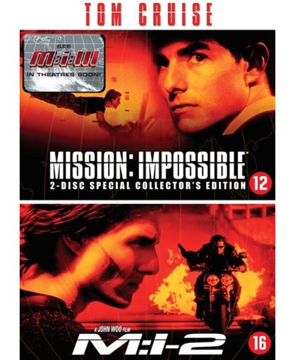 Mission Impossible 1 & 2 (3DVD)
