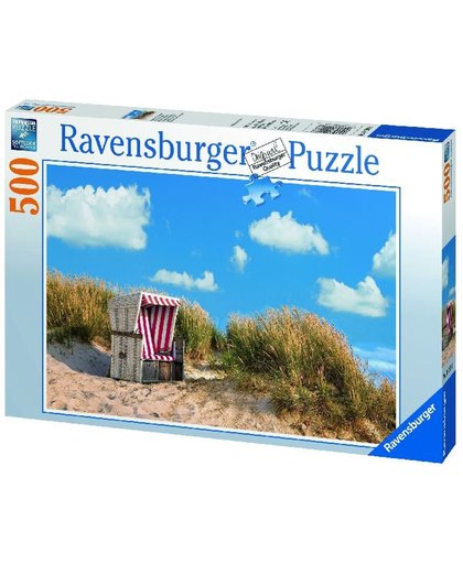 Ravensburger Puzzel - Eenzame Strandstoel