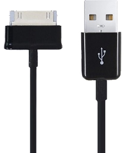 USB kabel voor samsunggalaxy tab p1000 /p3100 /p5100 /p6200 /p6800 /p7100 /p7300 /p7500 /n5100 / n8000