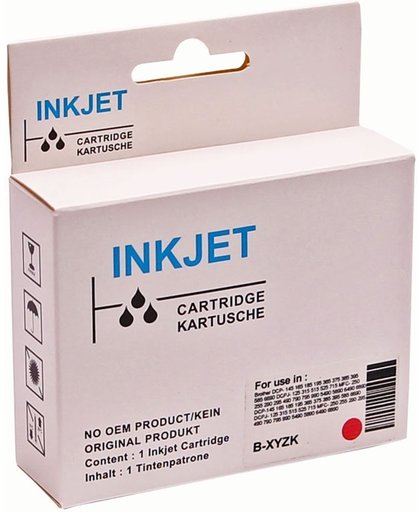 Toners-kopen.nl Canon CLI-571XL 0333C001 magenta  alternatief - compatible inkt cartridge voor Canon CLI571XL magenta