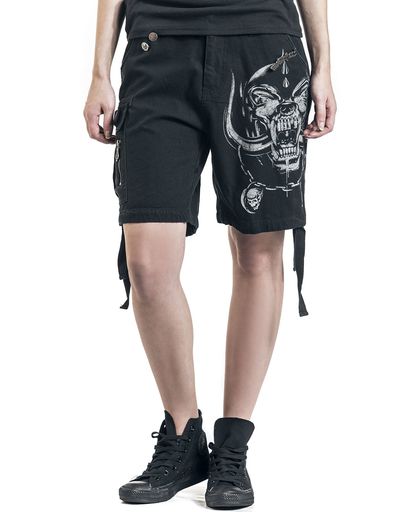 Motörhead EMP Signature Collection Girls broek (kort) zwart