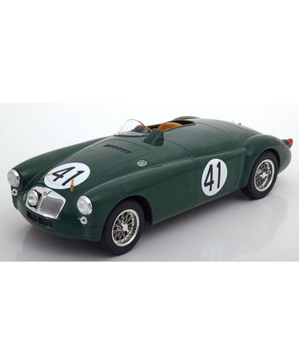 MG A EX182 Roadster Nr# 41 Le Mans 1955 Groen 1-18 Triple 9 Collection