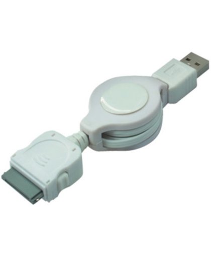 S-Impuls 30-pins naar USB kabel met oprolmechanisme - 0,75 meter