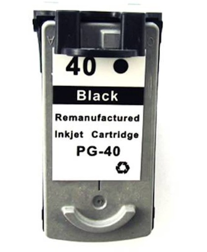 Canon PG-40 XL compatible inktpatroon WHITELABEL zwart hoge capaciteit