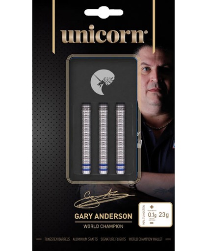 Unicorn W.C Gary Anderson Phase 3 90% dartpijlen 23 - 25 gram - 25 gram