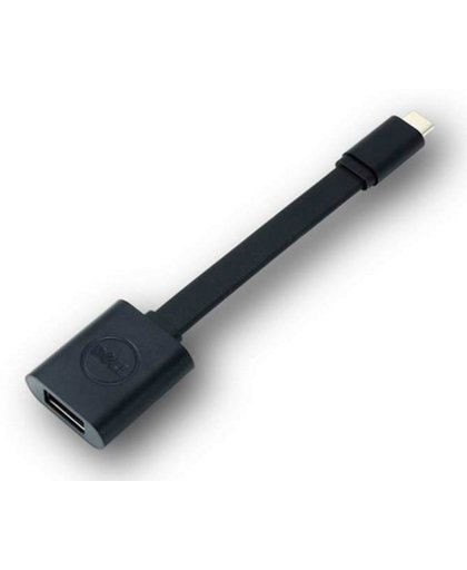 DELL USB-C - USB-A 3.0 USB-C USB-A 3.0 Zwart kabeladapter/verloopstukje