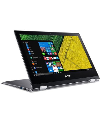 Acer Spin SP111-32N-C9FE Grijs Hybride (2-in-1) 29,5 cm (11.6") 1920 x 1080 Pixels Touchscreen 1,10 GHz Intel® Celeron® N3350