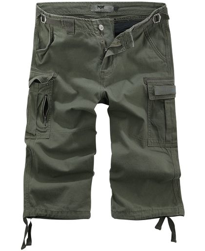 Black Premium by EMP Army Vintage Shorts Girls broek (kort) olijf