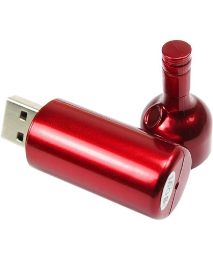 Wijnfles- USB-stick - 8 GB