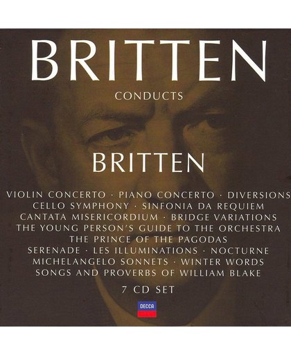 Britten Conducts  Britten Vol.4