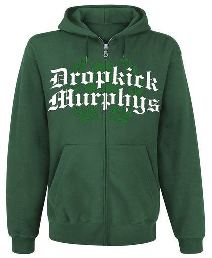 Dropkick Murphys Piper Vest met capuchon donkergroen