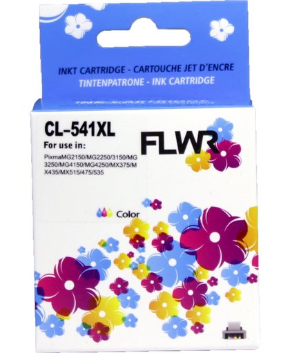 FLWR - Inktcartridge / CL-541XL / Kleur - geschikt voor Canon