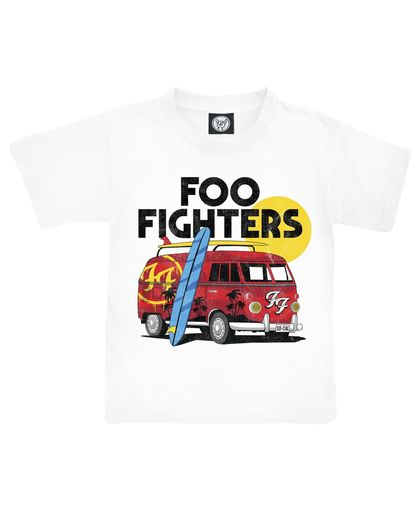 Foo Fighters Van Kindershirt wit