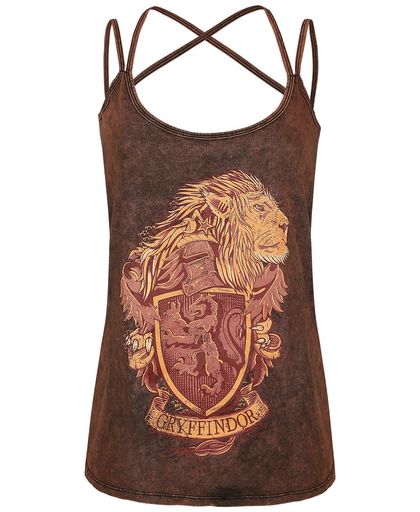 Harry Potter Gryffindor Crest Girls top donkerrood