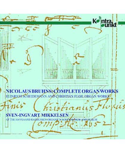 Bruhns, Scheidemann, Flor: Organ Works / Mikkelsen