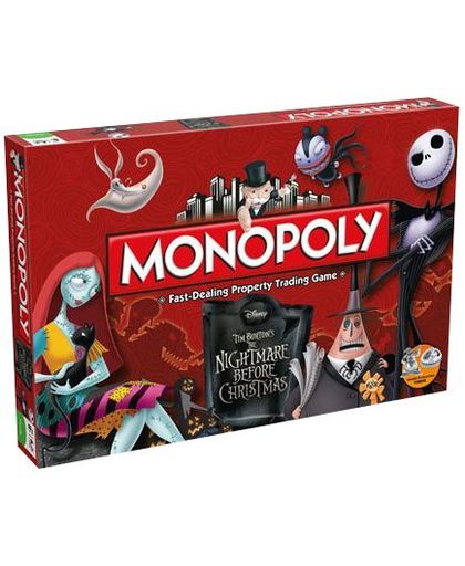 The Nightmare Before Christmas Monopoly Bordspel standaard