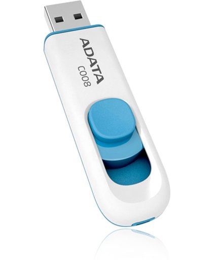ADATA Classic USB 2.0 C008 - USB-stick - 16 GB Wit
