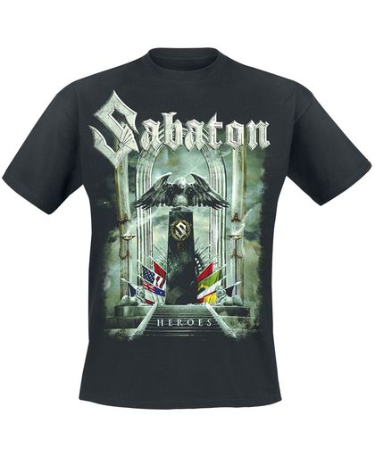 Sabaton Heroes - To Hell And Back T-shirt zwart