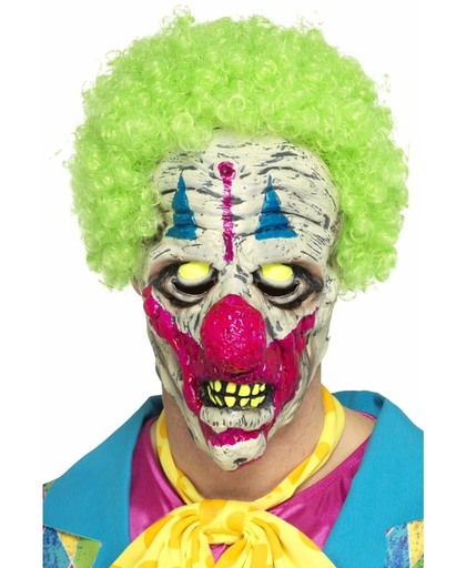 Glow in the dark clowns masker