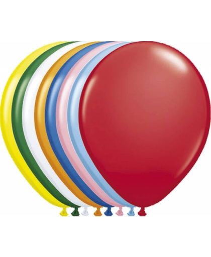 Gekleurde Ballonnen - 50 Stuks