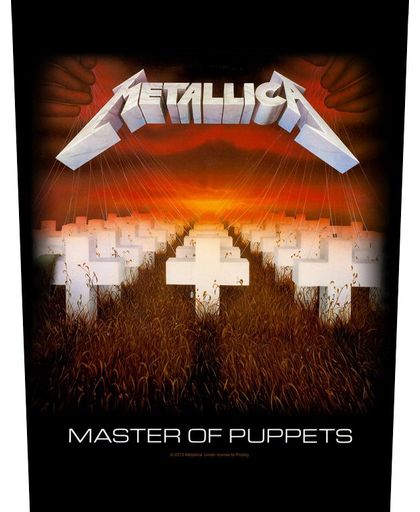 Metallica Master Of Puppets Back Patch standaard