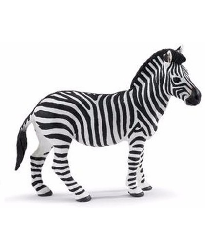 Plastic zebra 11 cm - speelgoed diertje / miniatuur dier