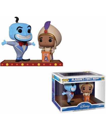 Funko: Pop! Movie Moment Disney Aladdin Aladdin and Genie  - Verzamelfiguur