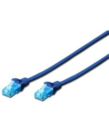 Digitus 10m Cat5e U/UTP 10m Cat5e U/UTP (UTP) Blauw netwerkkabel