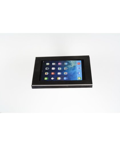 Tablet Wandhouder model Securo - voor 7-8" tablets portrait/landscape/cable integration/Pwdr coated metal Zwart