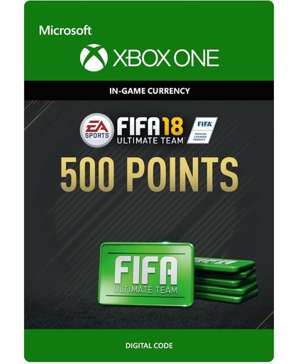 FIFA 18: Ultimate Team -  500 Points - Xbox One