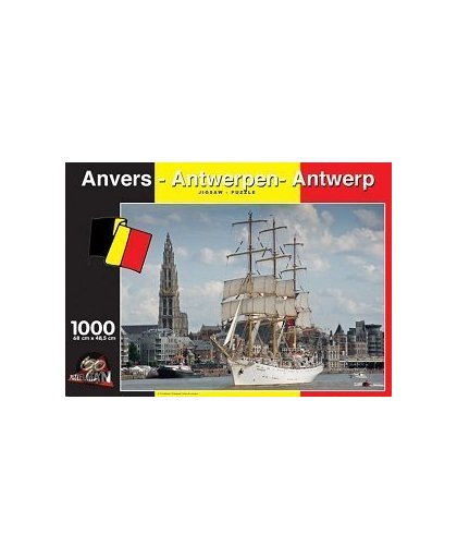 Antwerpen - Legpuzzel - 1000 Stukjes