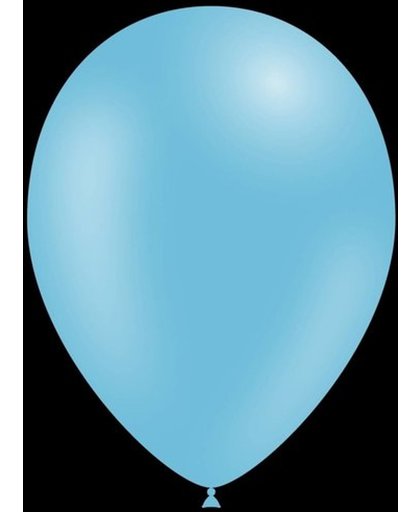 Feestballonnen licht blauw 26 cm pastel professionele kwaliteit 100 stuks...
